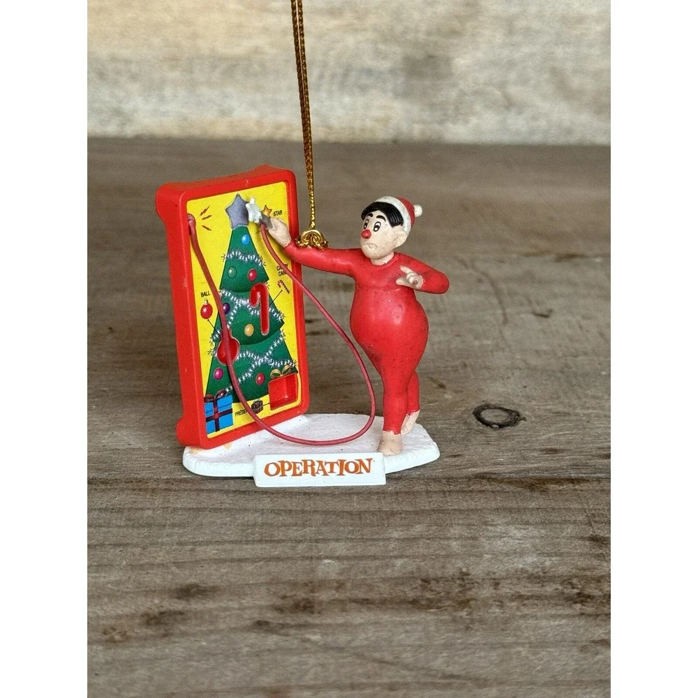 Hasbro Christmas Ornament OPERATION GAME Basic Fun Tree Retired 2005‎